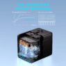 35w gan portable universal travel power strip adapter 1