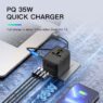35w gan portable universal travel power strip adapter 3