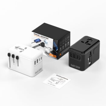 35w pd gan fast charging universal travel adapter with cable 4