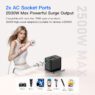 35w pd gan small universal travel adapter with usb ports 2