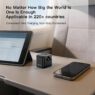 35w pd gan small universal travel adapter with usb ports 3