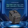 70w pd gan worldwide fast charging universal travel adapter 1