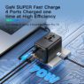 70w pd gan worldwide fast charging universal travel adapter 2