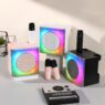 8 inch portable karaoke wireless speaker with hd sound 3