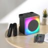 8 inch portable karaoke wireless speaker with hd sound 4