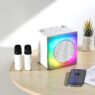 8 inch portable karaoke wireless speaker with hd sound 5