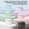 compact 45w gan universal travel adapter with 4c1a usb ports 3
