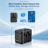 compact 45w gan universal travel adapter with 4c1a usb ports 4