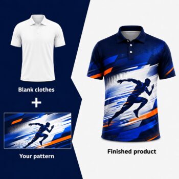 custom all over print athletic performance t shirt