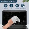 custom logo microfiber glasses cleaning cloth 2