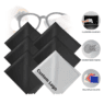 custom logo microfiber glasses cleaning cloth