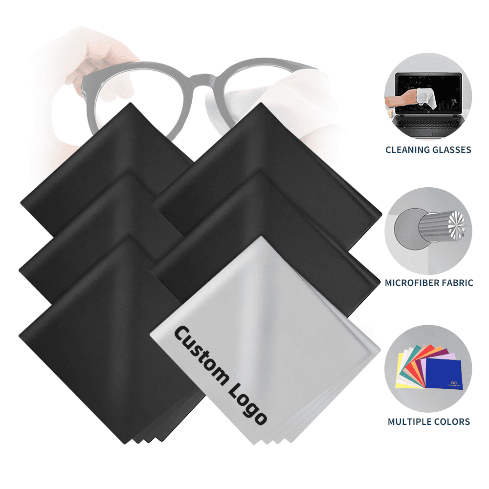 custom logo microfiber glasses cleaning cloth custom logo microfiber glasses cleaning cloth