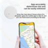 custom mini round bluetooth smart tracker pet locator tag 3