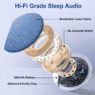 custom portable rechargeable under pillow sleep speaker 2