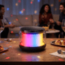 custom rgb light portable mini wireless speaker with fm radio 1