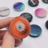 customize resin popsocket with logo printing 3