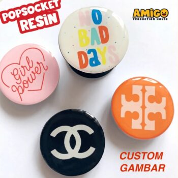 customize resin popsocket with logo printing