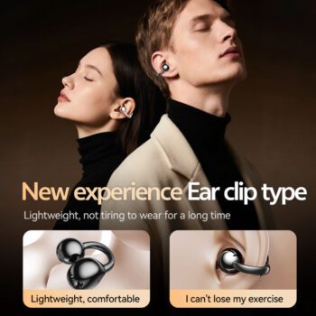 m110 ear clip open ear sports wireless earbuds with mic 1