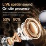 m110 ear clip open ear sports wireless earbuds with mic 3