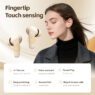 m154 wireless earbuds with large screen digital display 2