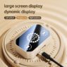 m154 wireless earbuds with large screen digital display 5