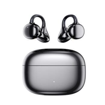 m159 ear clip ows earbuds with dual transducers