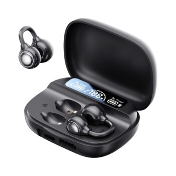 m191 ear clip open ear wireless sports earbuds with mic