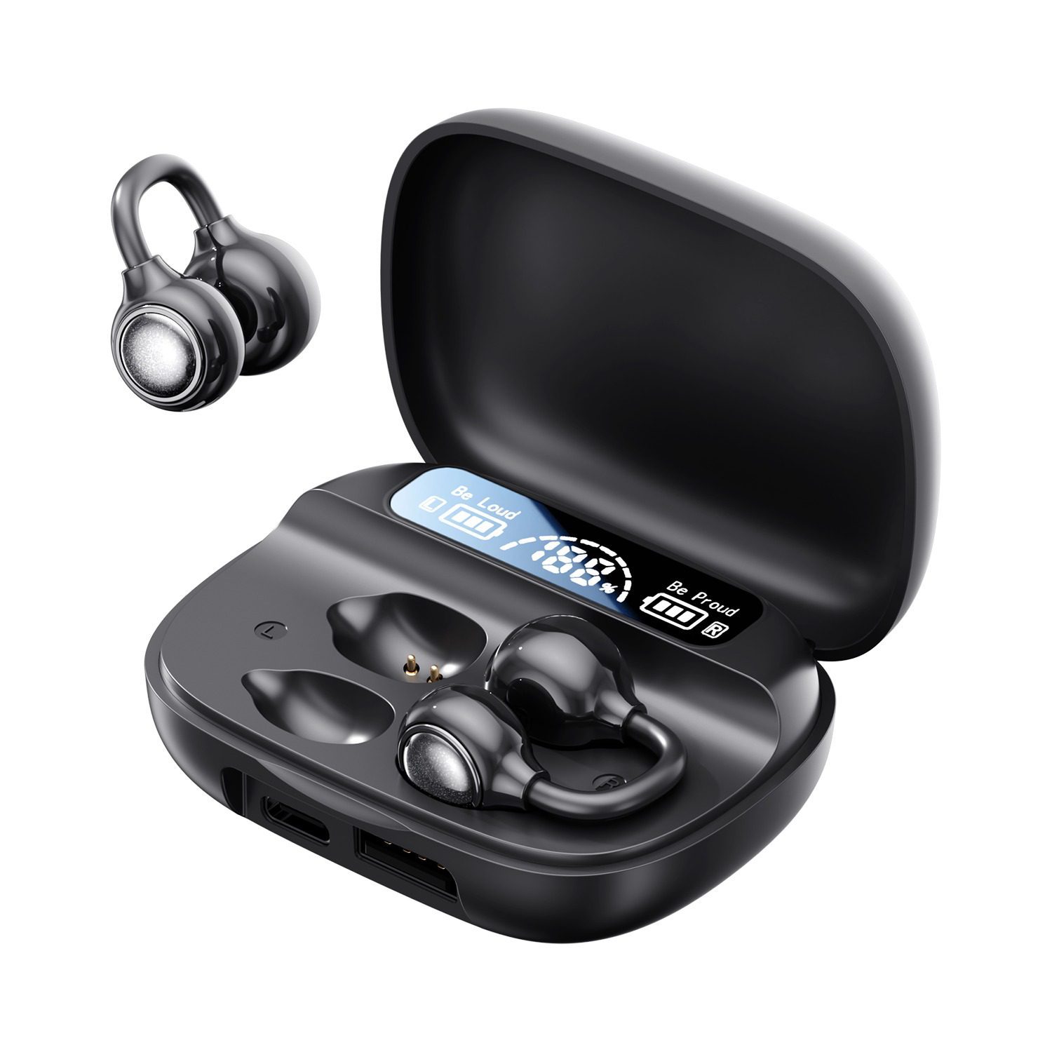 m191 ear clip open ear wireless sports earbuds with mic m191 ear clip open ear wireless sports earbuds with mic