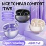 m91 ear clip ows wireless earbuds with enc 3