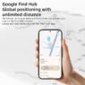 mini bluetooth gps locator tag compatible with google find my device for android 2