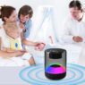 mini portable rgb light up wireless bluetooth speaker 5