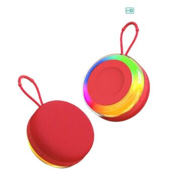 portable heavy bass wireless speaker with led lights 1
