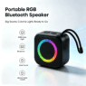 portable rgb mini wireless speaker for home party outdoor 1