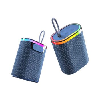 portable rgb wireless speaker with dual bass diaphragm 1
