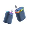 portable rgb wireless speaker with dual bass diaphragm 1