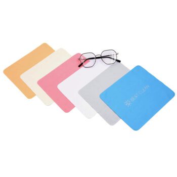 private label microfiber glasses cleaning cloth