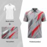 sublimation breathable quick dry golf event polo shirt 10
