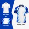 sublimation breathable quick dry golf event polo shirt 4