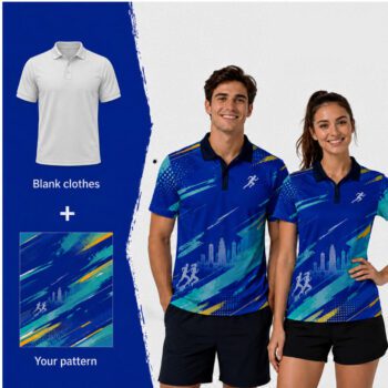 sublimation breathable quick dry golf event polo shirt 7