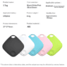 wireless anti loss tracker for luggage keys compatible with android 4