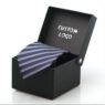 custom 100 silk slim striped necktie gift box set