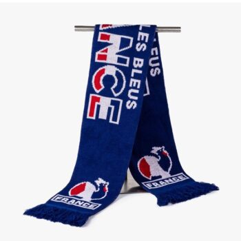 custom acrylic jacquard knitted football club scarf