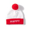 custom embroidered pom pom winter knit beanie 4