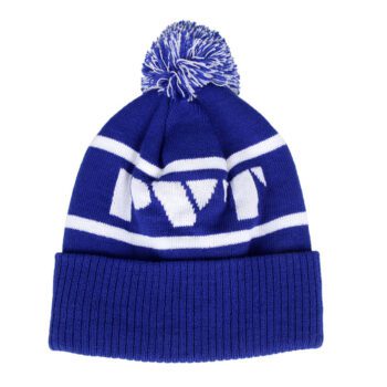 custom golf bobble beanie hat for corporate winter swag 1