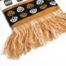 custom jacquard acrylic knit scarf for football clubs