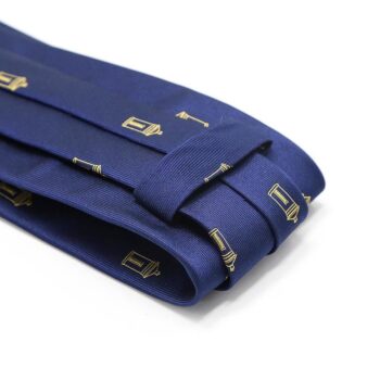 custom jacquard pure silk tie for corporate uniforms events 1