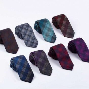 custom jacquard woven necktie for executive swag 1