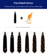 custom logo jacquard woven striped necktie for school 3