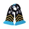 custom logo knitted beanie and scarf set for corporate holiday gifts 1