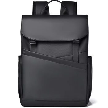 custom logo lightweight water resistant oxford laptop backpack